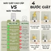 Máy giặt mini không dây sạc pin 3.000mAh - 2 chế độ bảo vệ sợi vải, giặt đồ lót, tiện du lịch 2