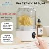 Máy giặt mini không dây sạc pin 3.000mAh – Giặt đồ lót, tã, du lịch, nhỏ gọn, giá 329k