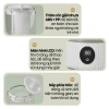 Máy giặt mini không dây sạc pin 3.000mAh – Giặt đồ lót, tã, du lịch, nhỏ gọn, giá 329k 7