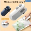 Máy hàn miệng túi mini bảo quản thực phẩm - Kẹp hàn nhiệt nylon, nhẹ, tiện lợi, giá rẻ 41.895 VND