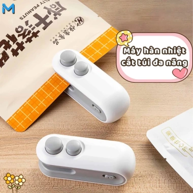 Máy hàn miệng túi mini, niêm phong thực phẩm, nhỏ gọn cho gia đình - 32.493 VND