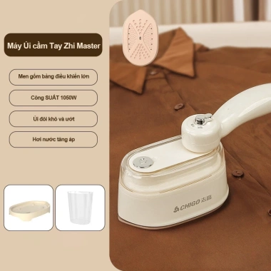 Máy hấp quần áo cầm tay mini di động Bàn ủi hơi nước, loại bỏ nếp nhăn, giá 165k