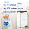 Máy hút ẩm JPTATO Vtech365 VT-HA350-W 12-50L/ngày - Tiện lợi cho phòng khách, ngủ, chỉ 3,75tr 6