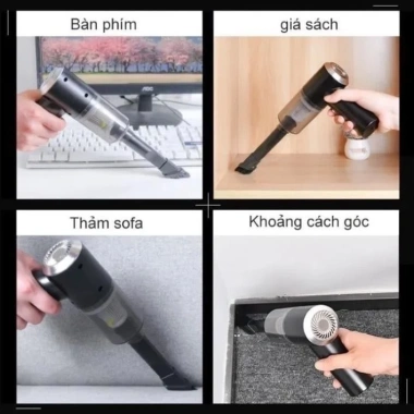 Máy hút bụi không dây GODWELL 6.000MPa - Lực hút mạnh, dùng cho bàn phím & ô tô, 61.650₫ 9