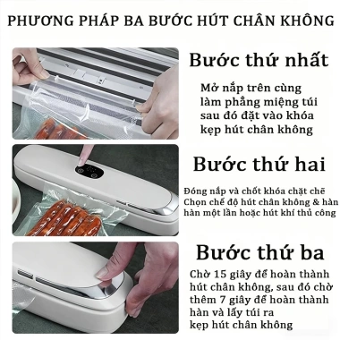 Máy Hút Chân Không 138k Khử Trùng Tia UV Đồ Dùng Gia Đình Thiết Yếu 109.999 VND 8
