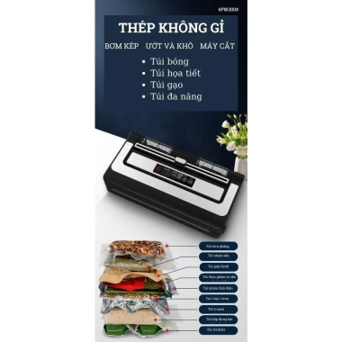 Máy Hút Chân Không ShineYe PW300A Không Kén Túi, Công Suất Lớn, An Toàn cho Doanh Nghiệp