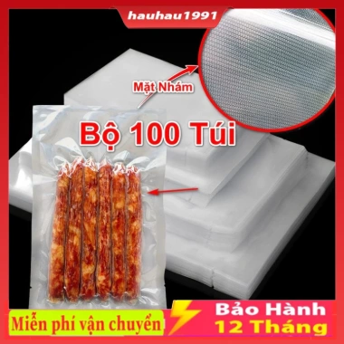 Máy Hút Chân Không Thực Phẩm và Máy Hàn Miệng Túi, Tặng 10 Túi Hút, Dụng Cụ Nhà Bếp, Giá chỉ 59.000₫
