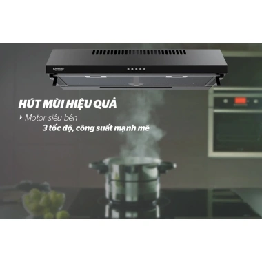 Máy hút mùi âm tủ Sunhouse SHB6.118B 700m³/h 3 tốc độ - Giá 1.890.000₫