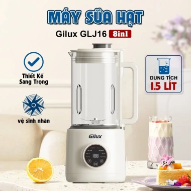 Máy làm sữa hạt Gilux 8 chức năng xay nấu tiện lợi - Bảo hành 12 tháng - Giá ưu đãi 1.149.000 VND 5 Máy làm sữa hạt Gilux 8 chức năng xay nấu tiện lợi - Bảo hành 12 tháng - Giá ưu đãi 1.149.000 VND 5