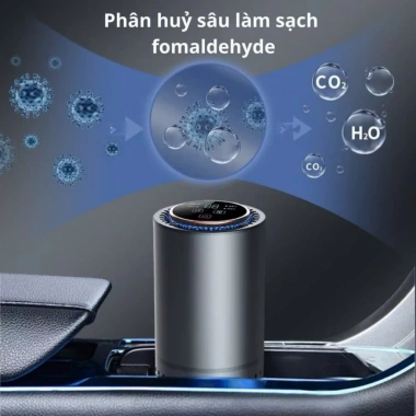 Máy lọc không khí ô tô Autohome - lọc bụi mịn, ion âm, diệt khuẩn, khử mùi, chống say xe - Giá 239k 9