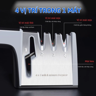 Máy Mài Đa Năng 4 in 1 C&M BABY – Khe Thép Chống Gỉ, Mài Nhanh, Nhỏ Gọn, Giá 159k