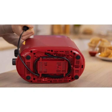 Máy nướng bánh mì Bosch TAT2M124 màu đỏ - Hàng chính hãng, voucher Shopee tới 3 triệu, giảm còn 1.400.000₫