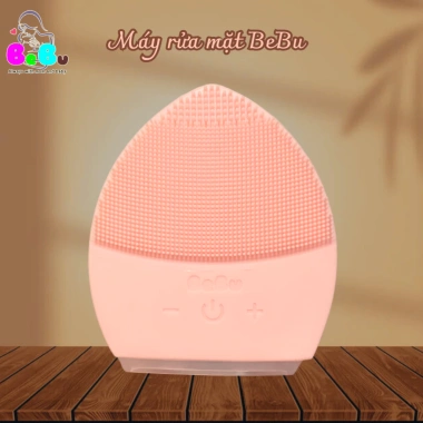 Máy rửa mặt BEBU Silicon cao cấp 100% - Làm sạch sâu, massage da, chỉ 209.000đ