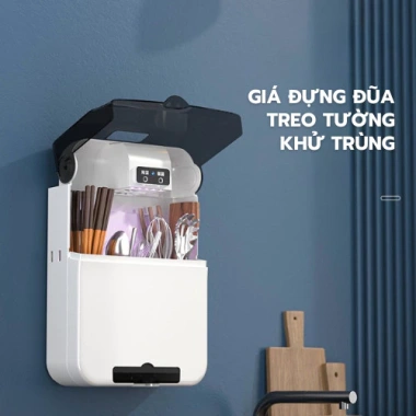 Máy sấy đũa thìa UV diệt khuẩn, ngăn nấm mốc, nhỏ gọn di động, giá 89.000₫ 6