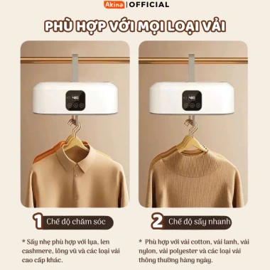 Máy Sấy Quần Áo Akina Đa Năng, Khử Khuẩn, Sấy Nhanh - Tiện Lợi, Giá 469.000 VNĐ
