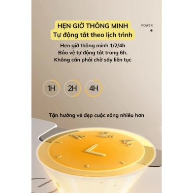 Máy sấy quần áo DELADEP SQA01 - Khử trùng, gấp gọn 3D, 2 chế độ, tiết kiệm diện tích, chỉ 499k