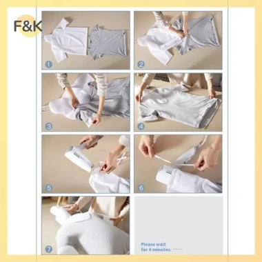 Máy sấy quần áo di động F&K - Túi sấy nhanh, sấy áo sơ mi, áo khoác, du lịch gia đình, giá 58.080₫ 8