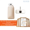 Máy sấy quần áo gấp gọn Flyco 2.025 tự động hẹn giờ, UV khử khuẩn, tiết kiệm điện, tủ đa năng, bảo hành 1 năm 2