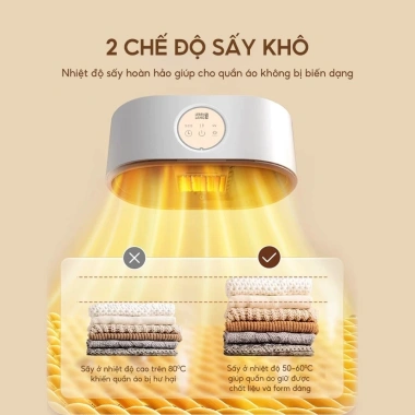Máy Sấy Quần Áo Gấp Gọn Lebenlang LBL6.268 - Tủ Sấy Di Động Thiết Kế Nhẹ, Sấy Khô Nhanh Giá Ưu Đãi 1.134.000 VND