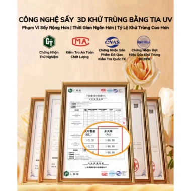 Máy sấy quần áo gấp gọn treo tường 600W - 2 chế độ sấy, tiết kiệm chỗ, giá 415.000đ 8