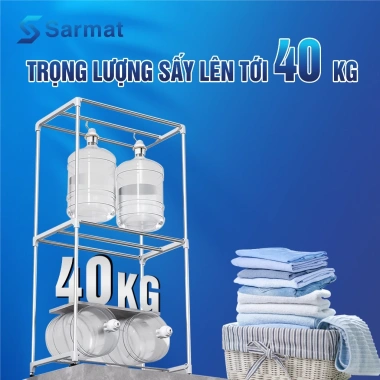 Máy sấy quần áo Hichiko SM101 2.300W sấy nhanh, khử mùi, giá 1.589.000 VND