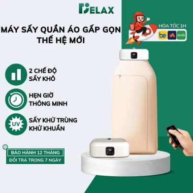Máy sấy quần áo HOKU SQA02 treo tường, khử khuẩn, 2 chế độ sấy, tiết kiệm không gian - 499k