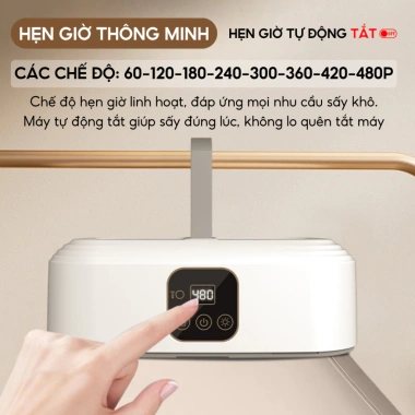 Máy sấy quần áo HOKU SQA02 treo tường, khử khuẩn, 2 chế độ sấy, tiết kiệm không gian - 499k 6 Máy sấy quần áo HOKU SQA02 treo tường, khử khuẩn, 2 chế độ sấy, tiết kiệm không gian - 499k 6