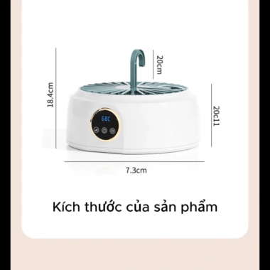 Máy sấy quần áo mini BS-74.567 gấp gọn 600W công nghệ sấy 3D - Giá chỉ 518.000₫