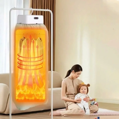 Máy sấy quần áo mini gấp gọn du lịch - Tủ sấy UV kháng khuẩn, chỉ 427.500 VND 8
