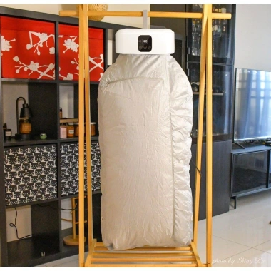 Máy sấy quần áo mini gấp gọn treo tường, công suất lớn, đa năng - Giá 429.500₫