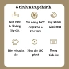 Máy sấy quần áo mini gia đình - Tự động, gấp gọn, thiết kế nhỏ gọn cho phòng trọ, giảm giá 65.200 VND 8