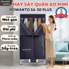 Máy Sấy Quần Áo Mini Rowanto S8 Plus Tủ Gấp Gọn Tiết Kiệm Điện Sấy Nhanh 478.980₫