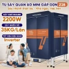 Máy sấy quần áo ROWANTO kèm cáp sạc - Tủ sấy đa năng, giảm giá 500k (giá gốc 620k)