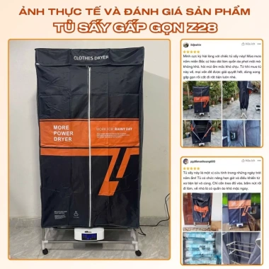 Máy sấy quần áo ROWANTO kèm cáp sạc - Tủ sấy đa năng, giảm giá 500k (giá gốc 620k) 9 Máy sấy quần áo ROWANTO kèm cáp sạc - Tủ sấy đa năng, giảm giá 500k (giá gốc 620k) 9