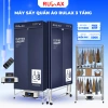 Máy sấy quần áo RULAX 3 tầng gấp gọn 2.000W, khử mùi anion, điều khiển, giảm 22%