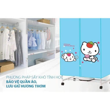 Máy sấy quần áo Sunhouse SHD-2.702 1.000W Tủ sấy khô hàng chính hãng giảm giá 950.000₫