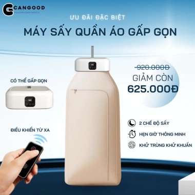 Máy sấy quần áo treo tường đa năng FOLDING khử khuẩn sấy khô nhanh gấp gọn di động 399.000₫