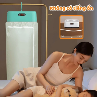 Máy Sấy Quần Áo Treo Tường Khử Khuẩn, Sấy Khô Nhanh, Gọn Nhỏ, Giá 363.000 VND 7