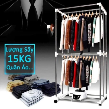 Máy sấy quần áo tủ 1.300W - sấy nhanh 15kg, bảo hành 1 năm, giá chỉ 990.000 VND 8