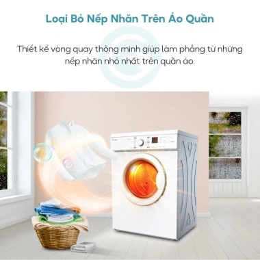 Máy sấy thông hơi Casper 7.2KG TD-72VWD - Chính hãng, bảo hành 2 năm, 4.86tr VND