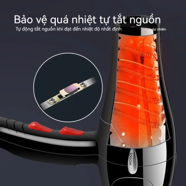 Máy sấy tóc 1.000W ánh sáng xanh âm ion nóng‑lạnh, bảo hành 12 tháng, giảm giá 268.500₫ 3 Máy sấy tóc 1.000W ánh sáng xanh âm ion nóng‑lạnh, bảo hành 12 tháng, giảm giá 268.500₫ 3
