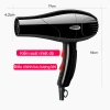 Máy sấy tóc 1.000W ánh sáng xanh âm ion nóng‑lạnh, bảo hành 12 tháng, giảm giá 268.500₫ 5