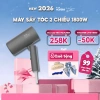 Máy sấy tóc 2 chiều 1.800W KOREMI NA-6.688 – Ion âm, mini gấp gọn, salon, chỉ 300k