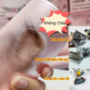 Máy sấy tóc 2 chiều 1.800W KOREMI NA-6.688 – Ion âm, mini gấp gọn, salon, chỉ 300k