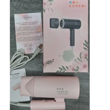 Máy sấy tóc 2 chiều 1.800W KOREMI NA-6.688 – Ion âm, mini gấp gọn, salon, chỉ 300k 8 Máy sấy tóc 2 chiều 1.800W KOREMI NA-6.688 – Ion âm, mini gấp gọn, salon, chỉ 300k 8