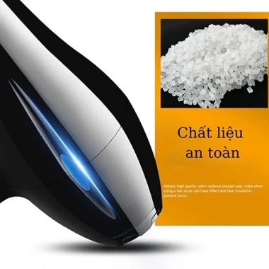 Máy sấy tóc 2 chiều công suất lớn, tặng 5 phụ kiện - Tiện lợi gia đình, chỉ 130.000₫