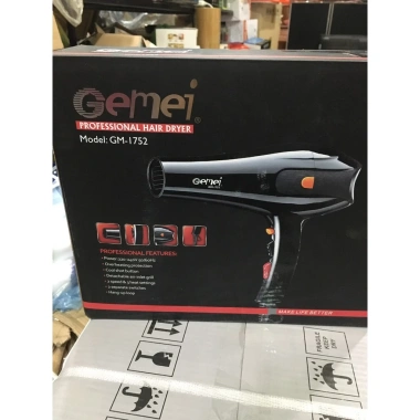 Máy sấy tóc 2 chiều GEMEI GM-1.752 2.300W cao cấp nhập khẩu - Giá chỉ 320.000 VND