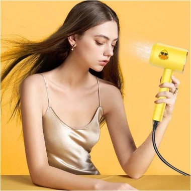 Máy sấy tóc 2 chiều hình vịt vàng, 3 chế độ sấy, gọn nhẹ du lịch, bảo hành - 105.000₫ 5