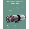 Máy sấy tóc 2 chiều Nóng Lạnh 2.000W công suất lớn, 3 chế độ tạo kiểu chuyên nghiệp, giảm tới 20% 4