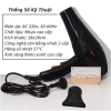 Máy sấy tóc 2 chiều nóng lạnh 3.500W công suất lớn ánh sáng xanh kèm mỏ vịt - Bảo hành 1 đổi 1 2